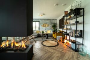 gas fireplace