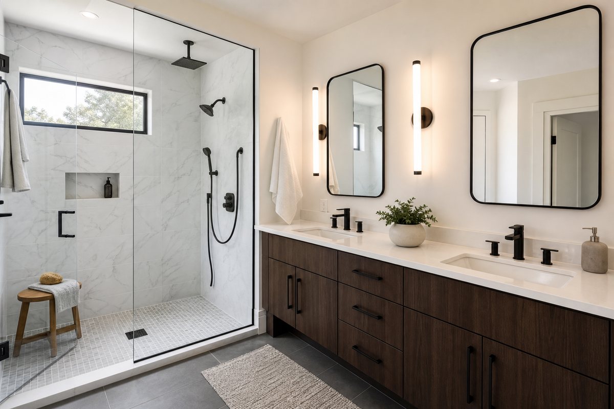 tankless water heater multiple fixtures in an Oshawa home